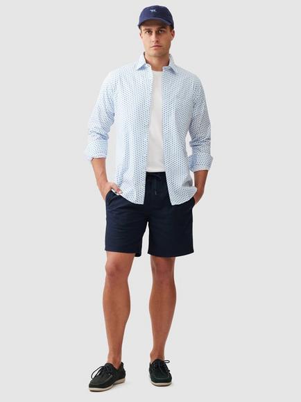 Rodd & Gunn Stretch Cotton Blend 7” Resort Shorts - view 2, Midnight