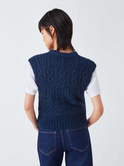 AND/OR Harley Alpaca Blend Knit Vest - view 2, Blue