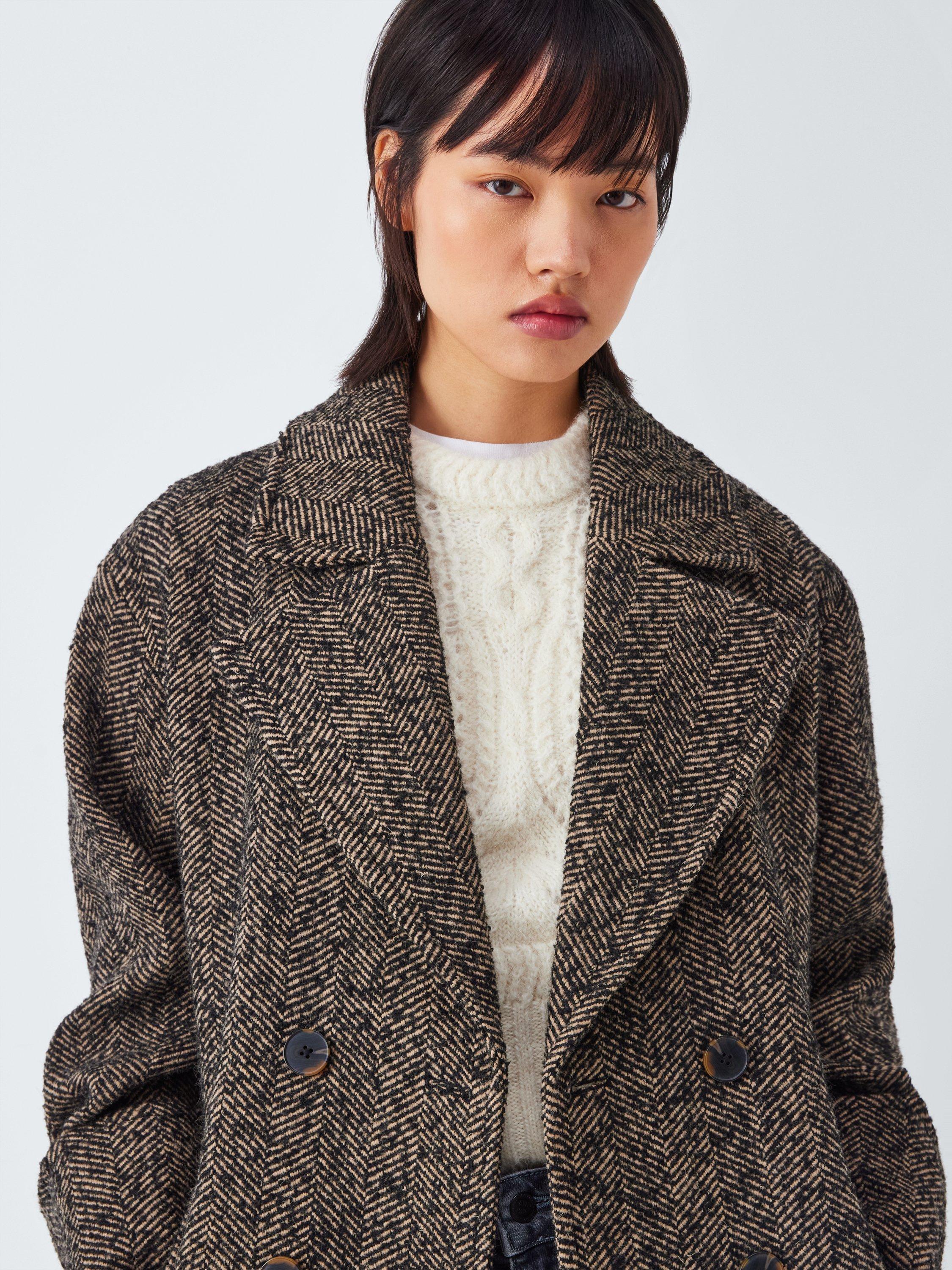 Product image 6 of 6, which shows AND/OR Harley Alpaca Blend Knit Vest, Cream, XS