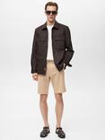 Mango Cracia Chino Shorts, Beige