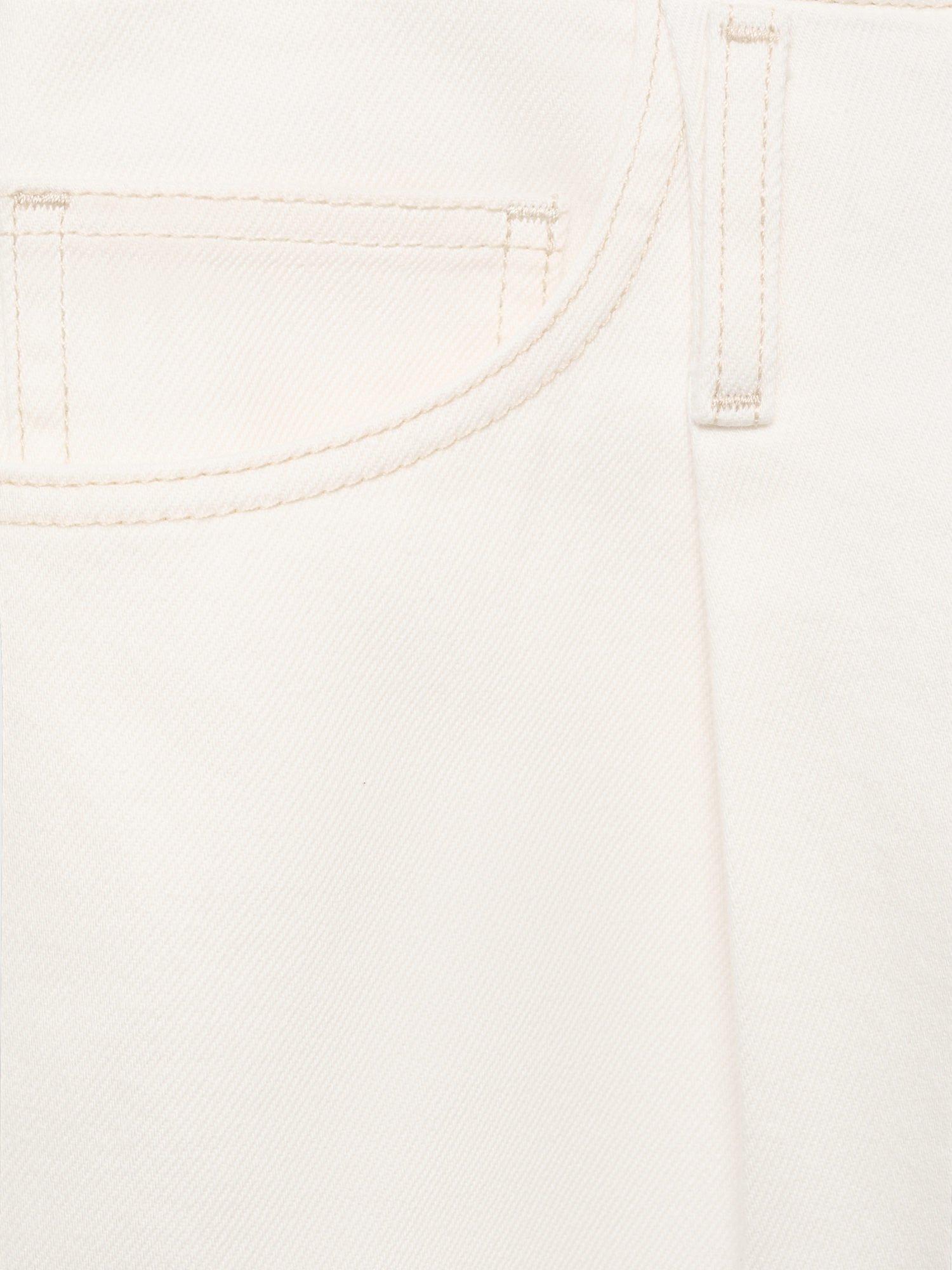 Product image 5 of 7, which shows Mango Maddy Wide Leg Jeans, Natural White, L