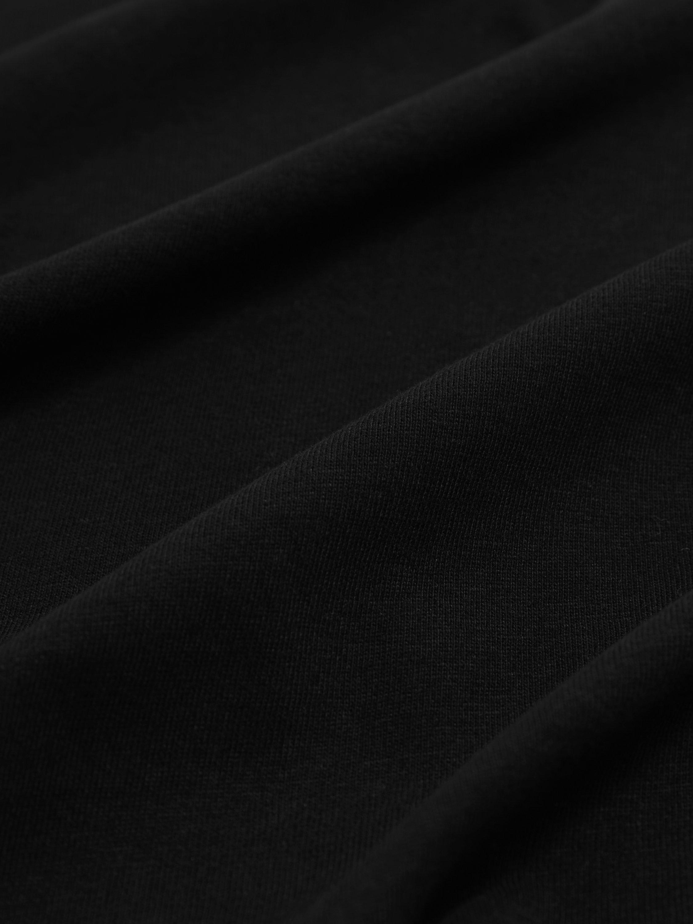 Product image 4 of 4, which shows Reiss Kids' Honor T-Shirt, Black, 3-4 years