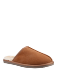 Hush Puppies Coady Suede Slippers, Tan