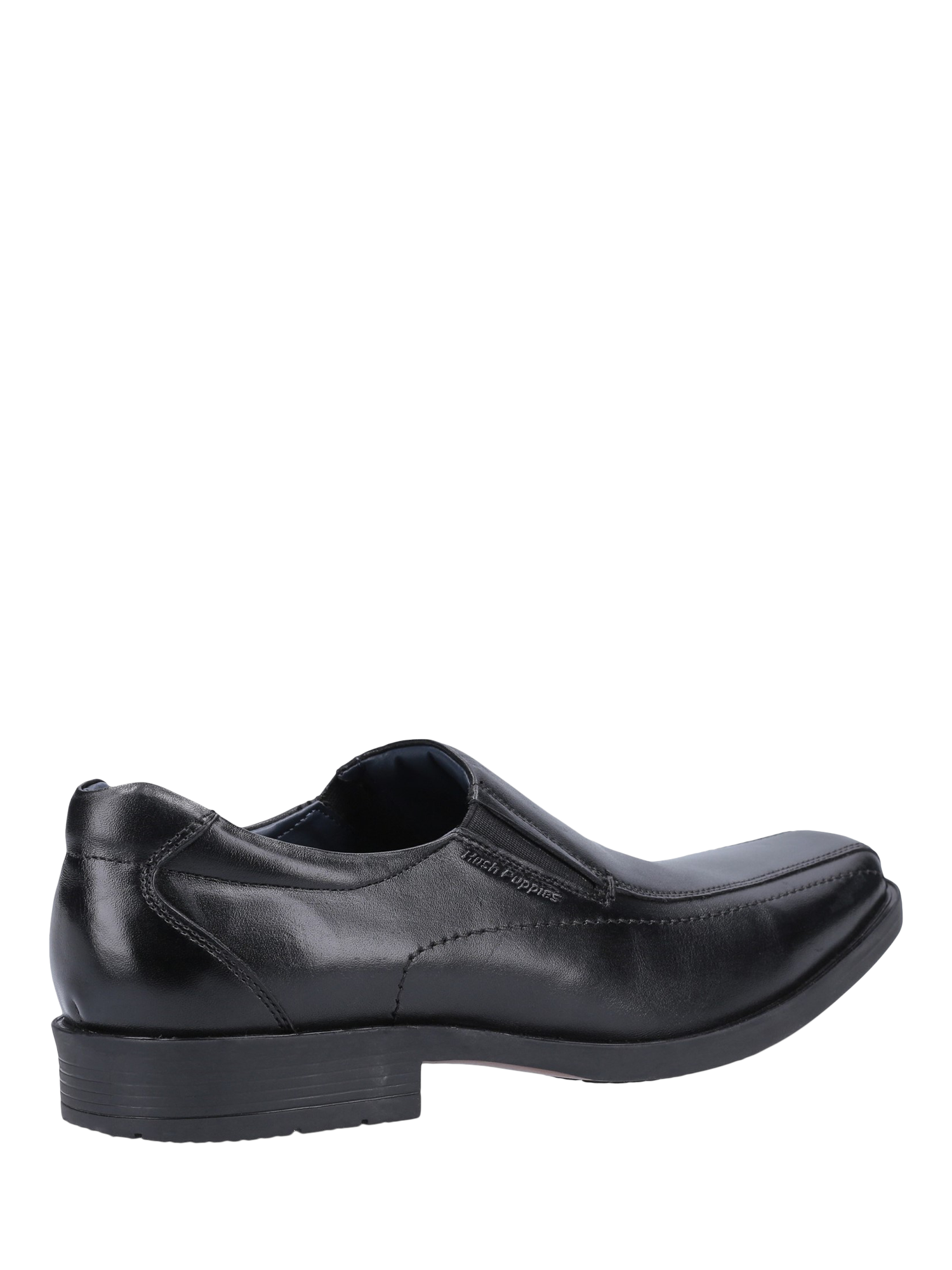 Product image 3 of 4, which shows Hush Puppies Brody Leather Loafers, Black, 6