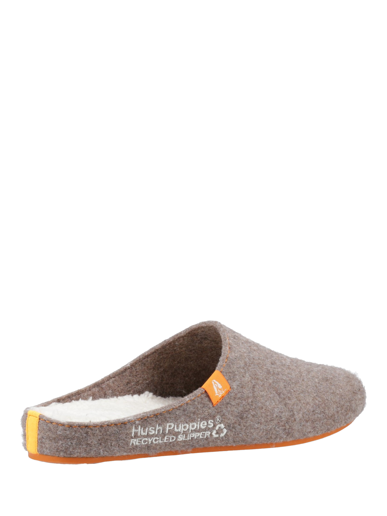 Product image 3 of 4, which shows Hush Puppies The Good Slippers, Brown, 6