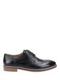 Hush Puppies Bryson Leather Wing Tip Brogues, Black
