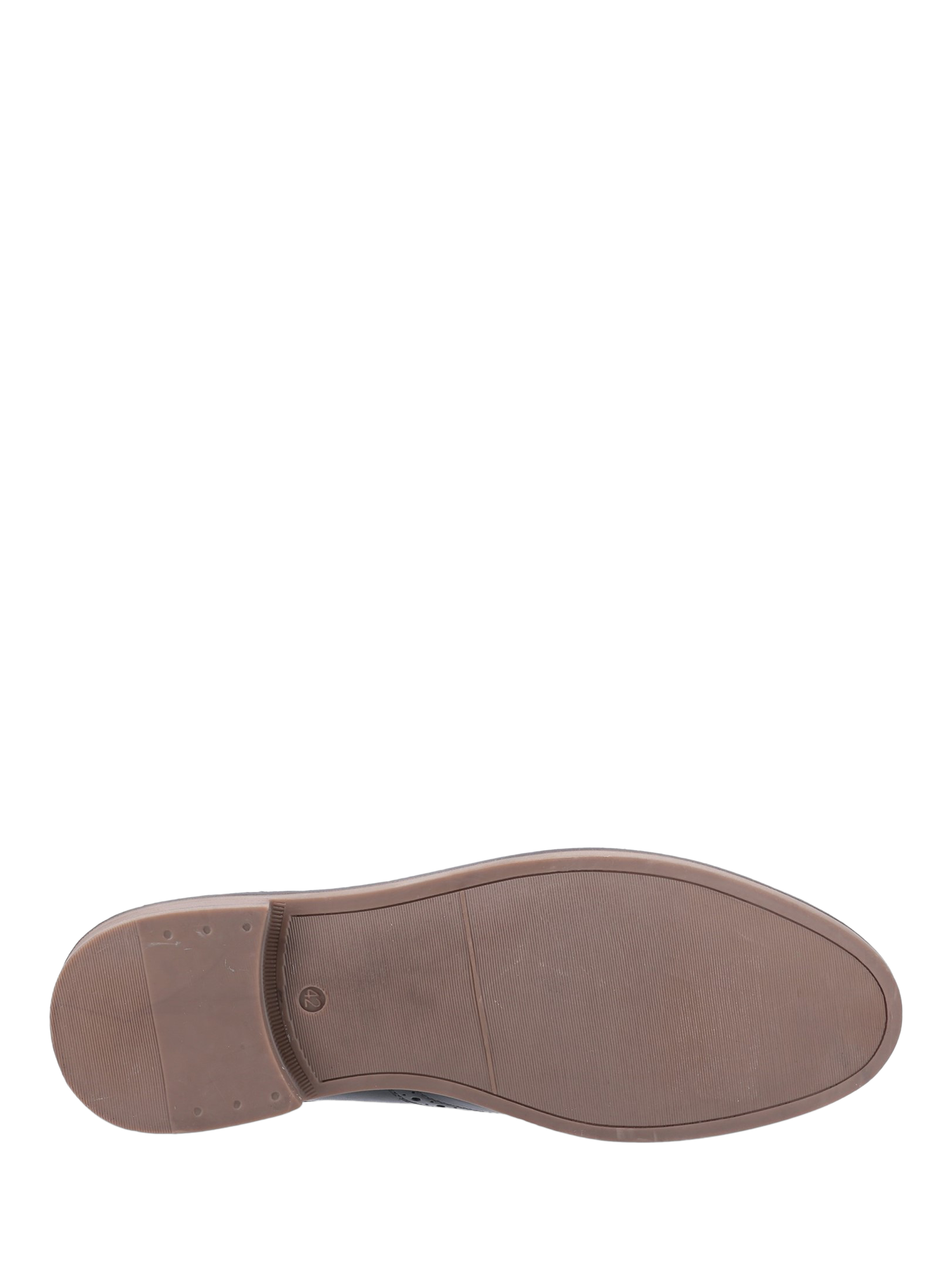 Product image 4 of 4, which shows Hush Puppies Bryson Leather Wing Tip Brogues, Black, 6