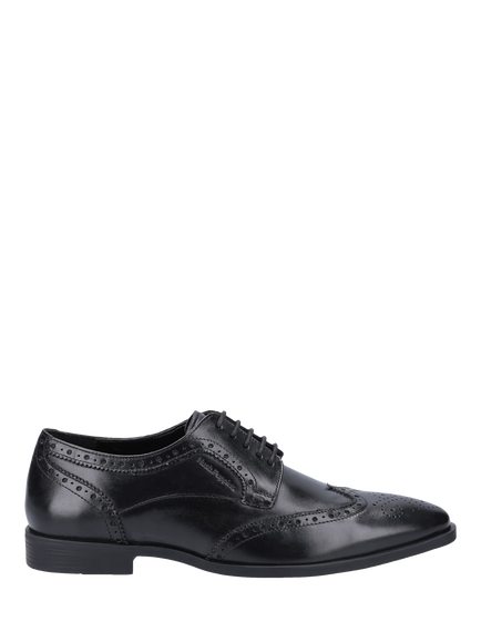 Hush Puppies Elliot Leather Lace Up Oxford Brogues, Black