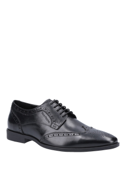 Hush Puppies Elliot Leather Lace Up Oxford Brogues - view 2, Black