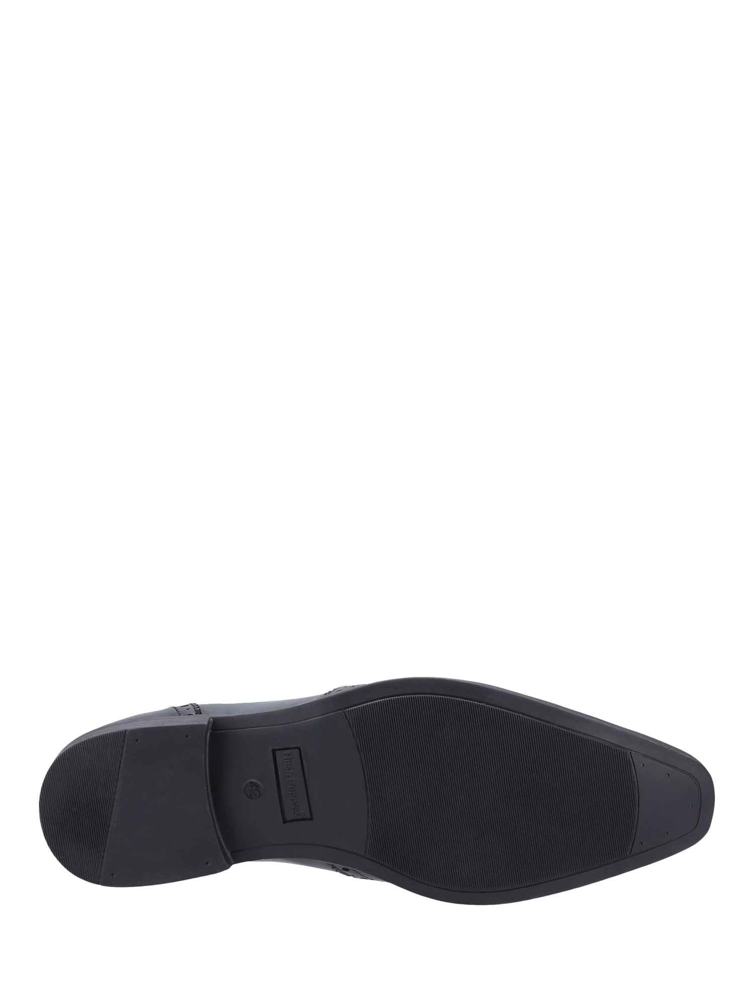 Product image 4 of 4, which shows Hush Puppies Elliot Leather Lace Up Oxford Brogues, Black, 6