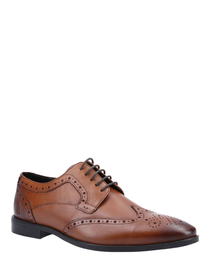 Hush Puppies Elliot Leather Lace Up Oxford Brogues - view 2, Tan