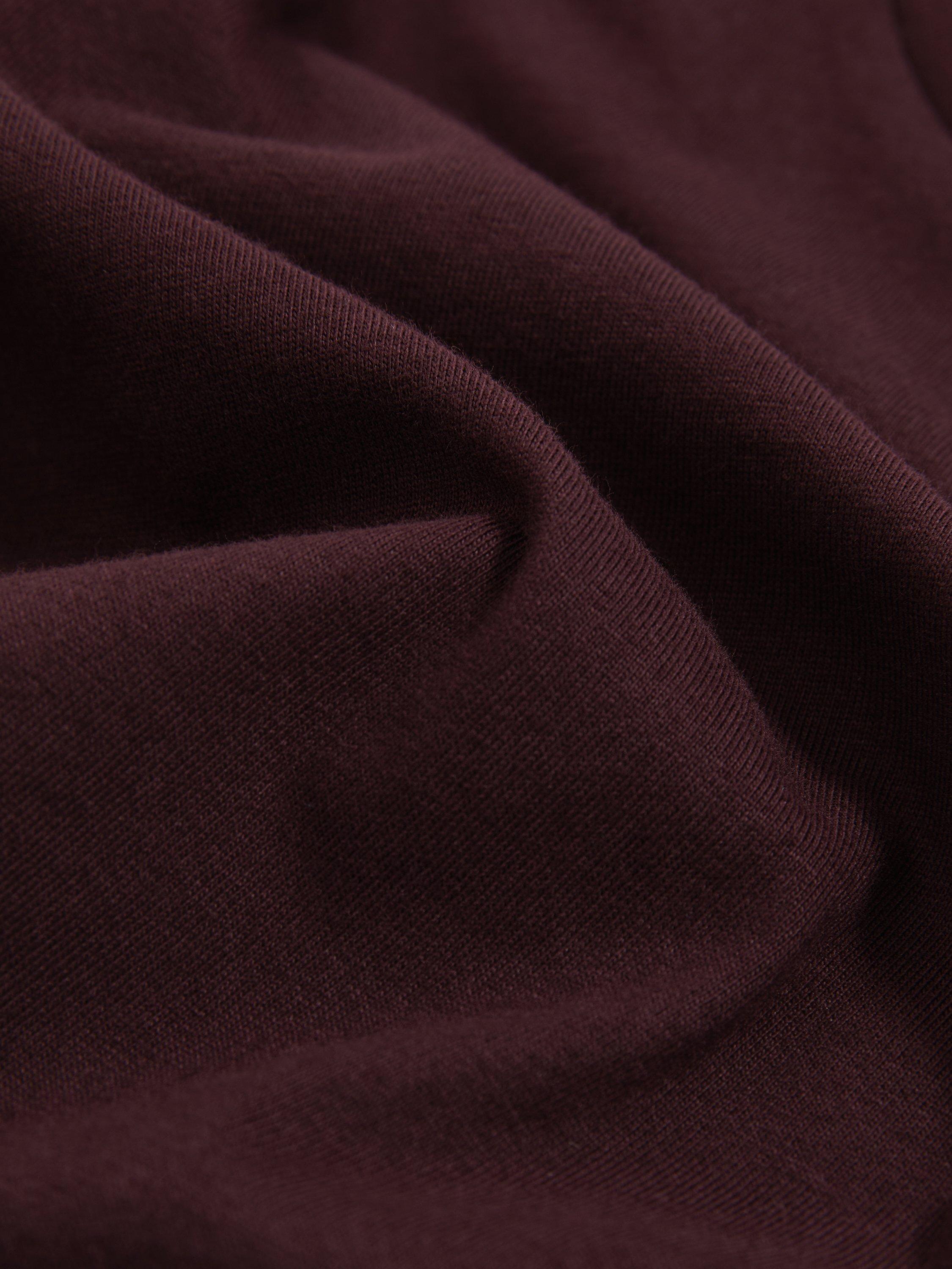 Product image 4 of 4, which shows Reiss Kids' Honor T-Shirt, Bordeaux, 3-4 years
