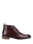 Hush Puppies Declan Leather Lace Up Ankle Boots, Brown
