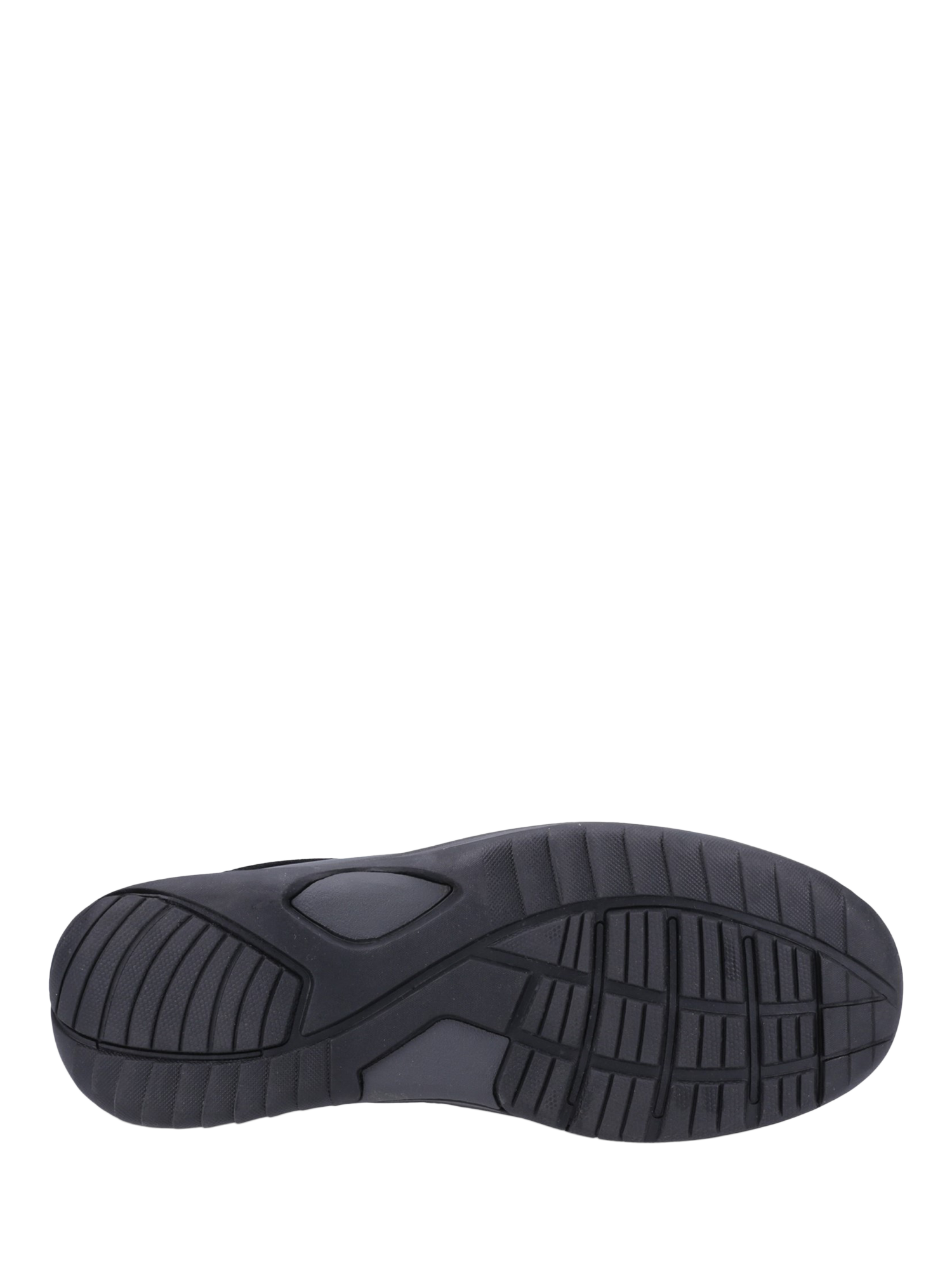 Product image 4 of 4, which shows Hush Puppies Derek Leather Lace Up Trainers, Black, 6