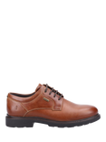 Hush Puppies Pearce Leather Lace Up Derby Shoes, Tan