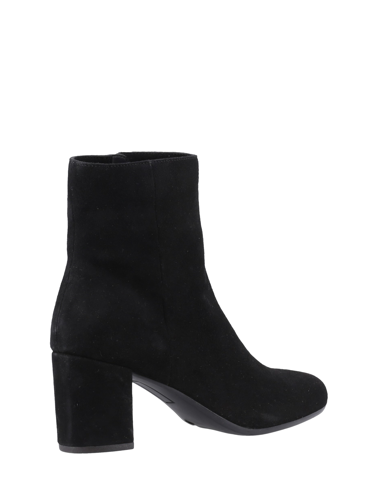 Product image 3 of 4, which shows Hush Puppies Octavia Suede Ankle Boots, Black, 3