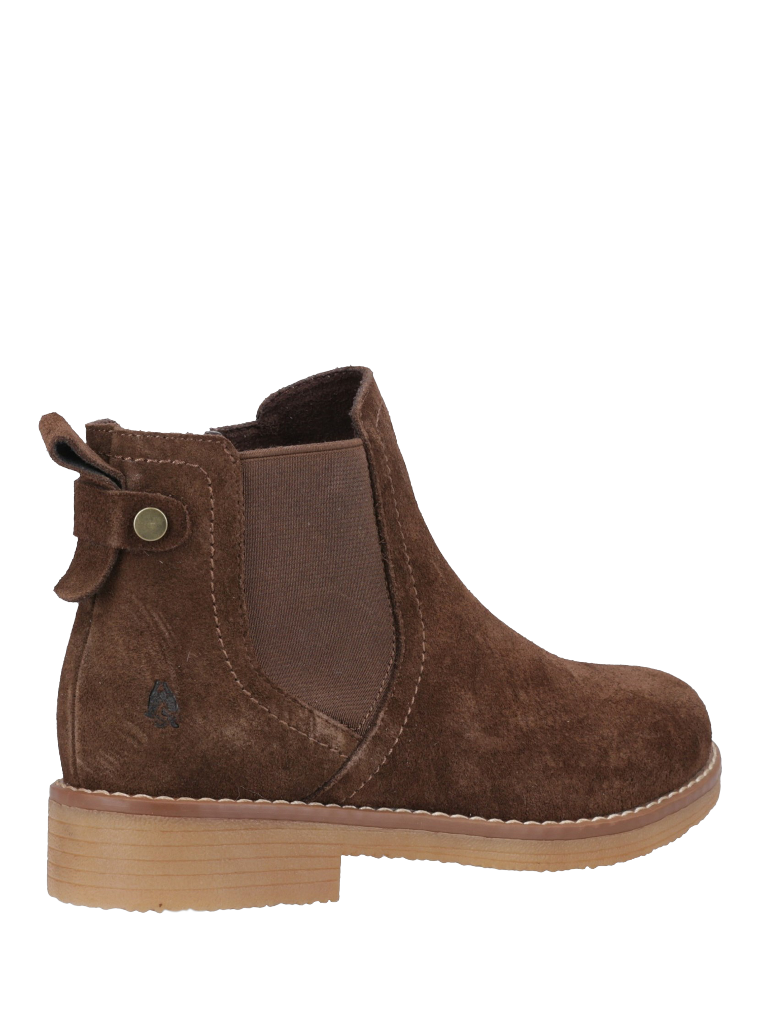 Product image 3 of 4, which shows Hush Puppies Maddy Suede Chelsea Boots, Chocolate, 3