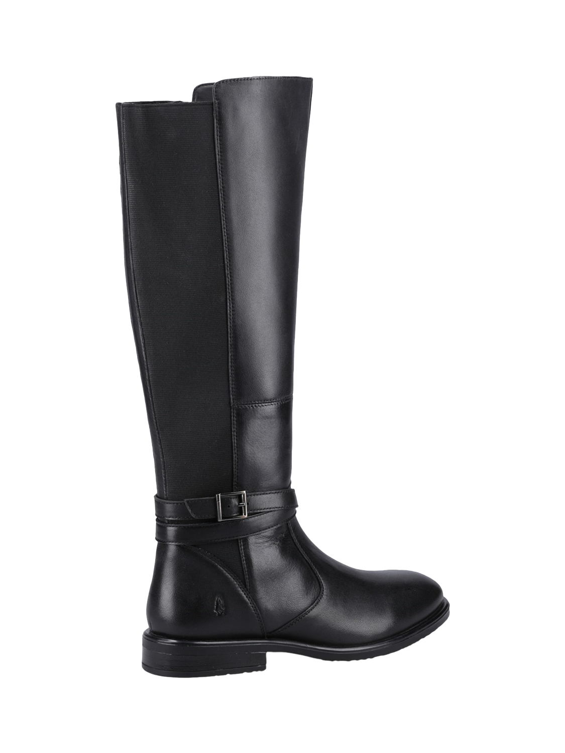 Product image 3 of 4, which shows Hush Puppies Victoria Leather Knee High Boots, Black, 3