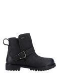 Hush Puppies Wakely Leather Ankle Boots, Black