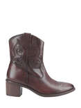 Hush Puppies Wynn Leather Western Boots, Chocolate