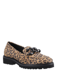Hush Puppies Gianna Leopard Print Loafers