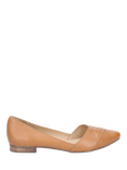 Hush Puppies Marley Leather Ballerina Pumps