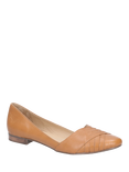 Hush Puppies Marley Leather Ballerina Pumps