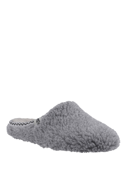 Hush Puppies Good Teddy Mule Slippers - view 2, Grey