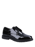 Hush Puppies Verity Patent Leather Lace Up Shoes, Black