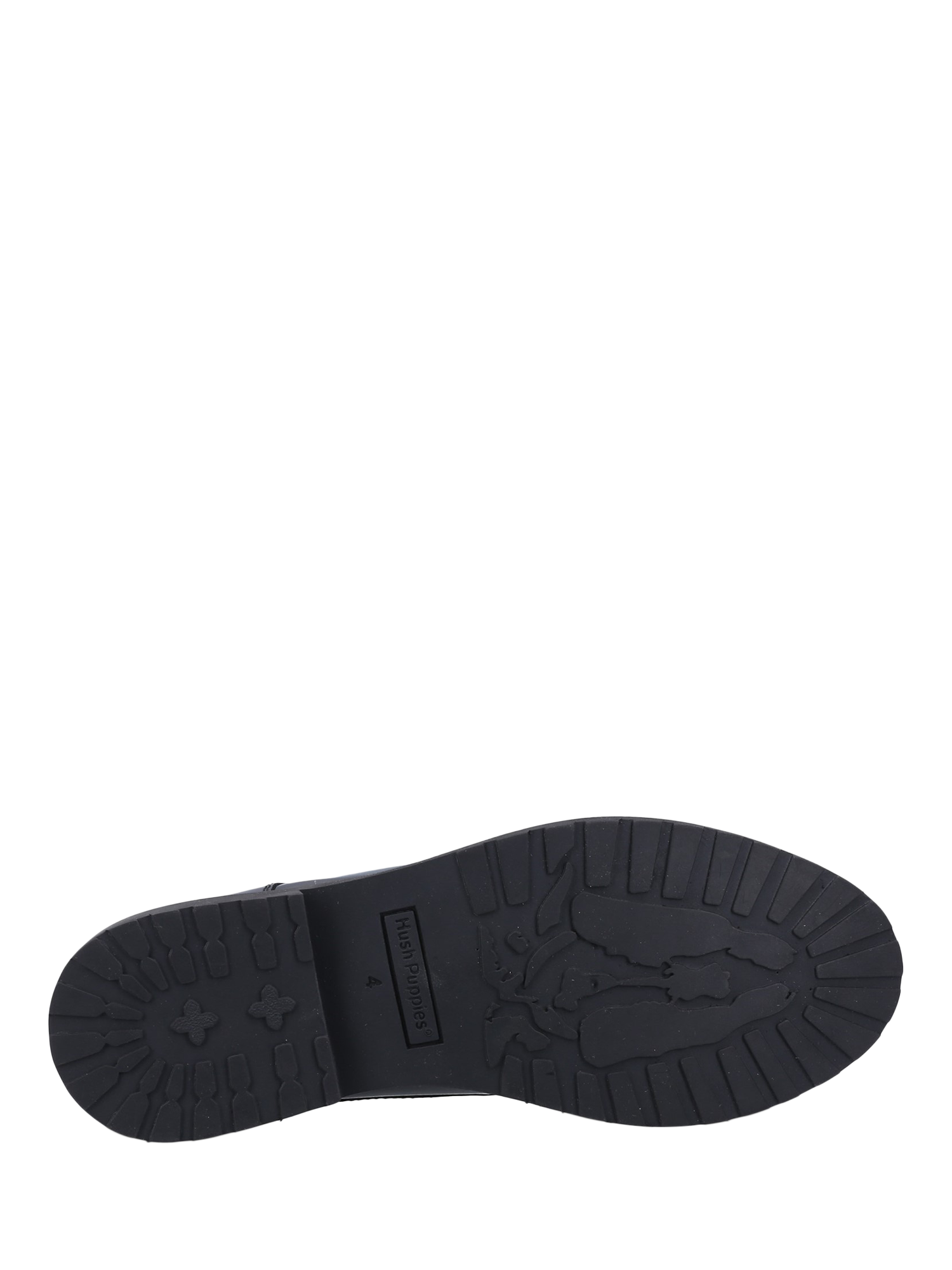 Product image 4 of 4, which shows Hush Puppies Verity Patent Leather Lace Up Shoes, Black, 3