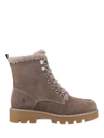 Hush Puppies Aurelia Suede Lace Up Ankle Boots
