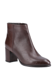 Hush Puppies Claridy Leather Ankle Boots