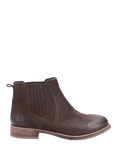 Hush Puppies Edith Leather Chelsea Boots, Brown