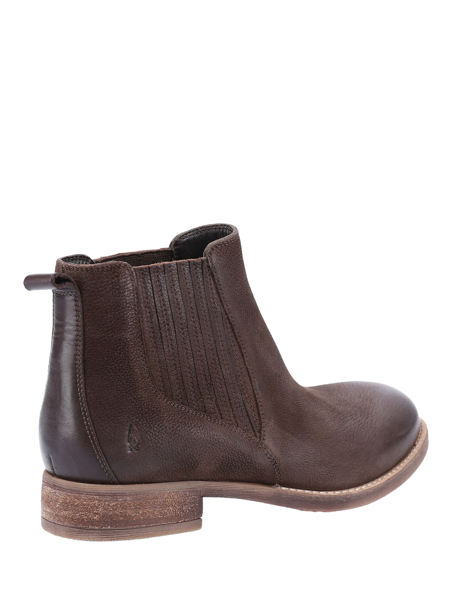 Product image 3 of 4, which shows Hush Puppies Edith Leather Chelsea Boots, Brown, 3