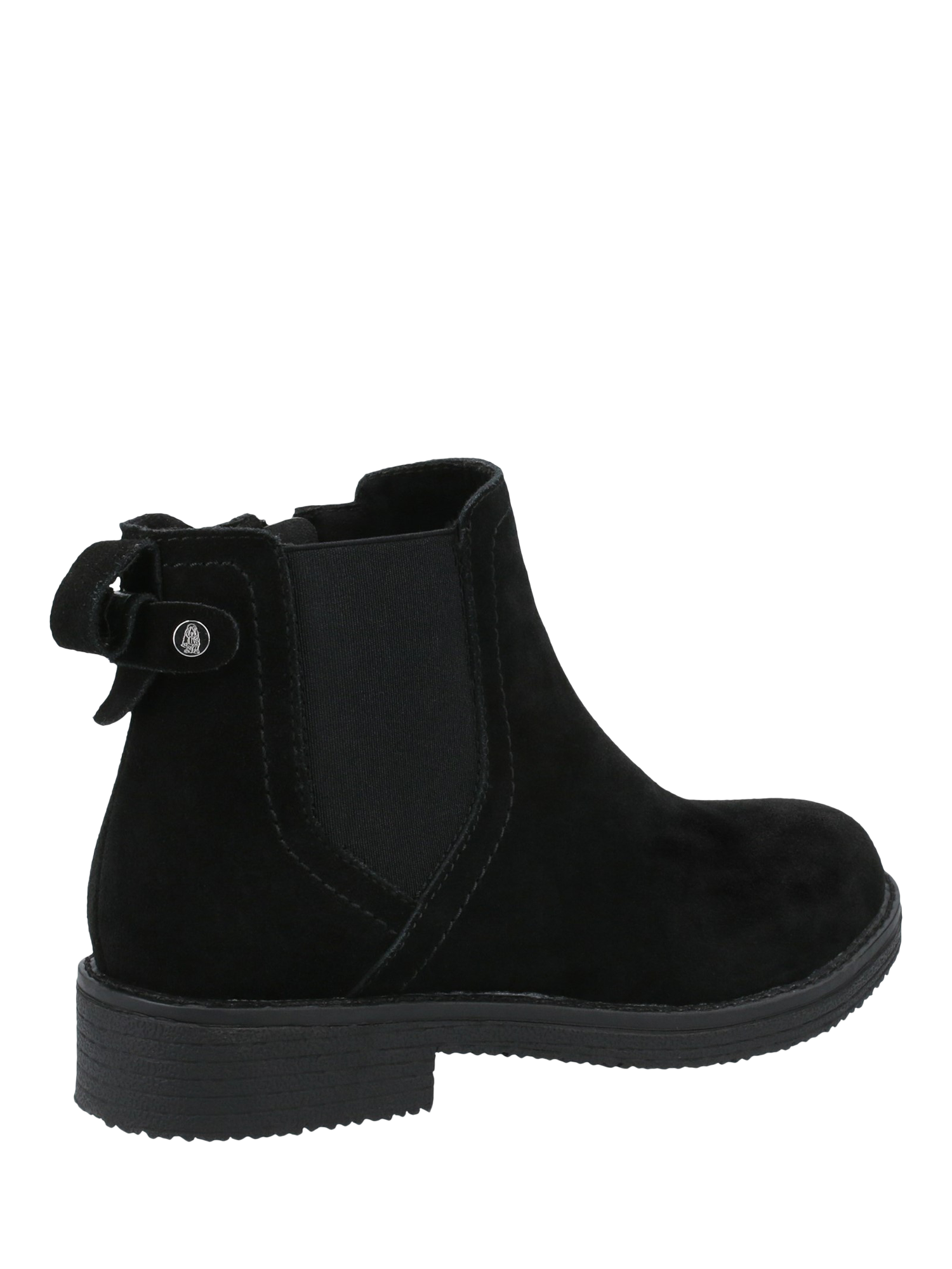 Product image 3 of 4, which shows Hush Puppies Maddy Suede Chelsea Boots, Black, 3