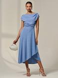 Jolie Moi Simmer Cowl Neck Midi Dress