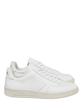 VEJA V12 Leather Lace Up Trainers, Extra White
