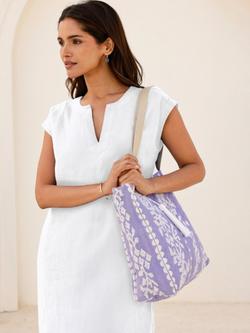 Aspiga Dori Pure Linen Dress, White - view 2, White