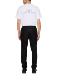 J.Lindeberg Soren Drape Linen Trousers, Black