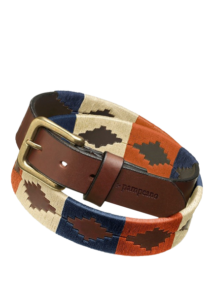 Pampeano Aurora Leather Belt, Aurora Brown, Aurora Brown