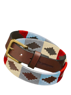 Pampeano Brisa Leather Belt, Brisa Brown, Brisa Brown