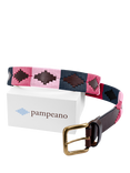 Pampeano Petalo Leather Belt, Pink