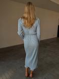 Never Fully Dressed Chloe Plisse Dress, Blue