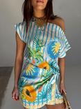 Never Fully Dressed Rio Stripe Boxy Top, Multi