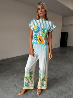 Never Fully Dressed Rio Elissa Trousers, Multi, Multi