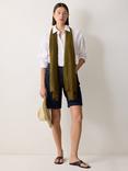 Jigsaw Wool Rich Pashmina, Green