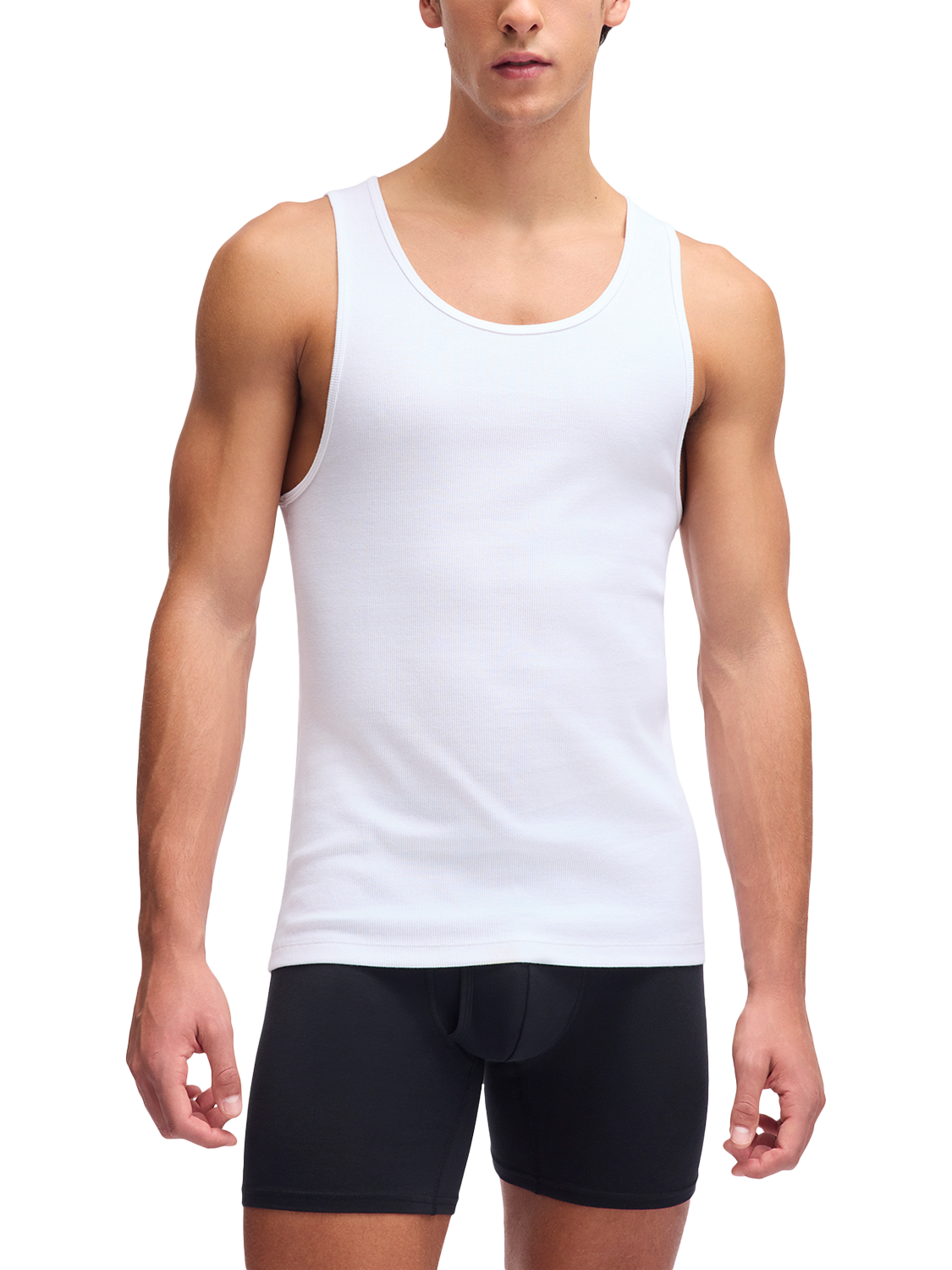 Product image 1 of 4, which shows Under Armour Vests, Pack of 2, White White, S