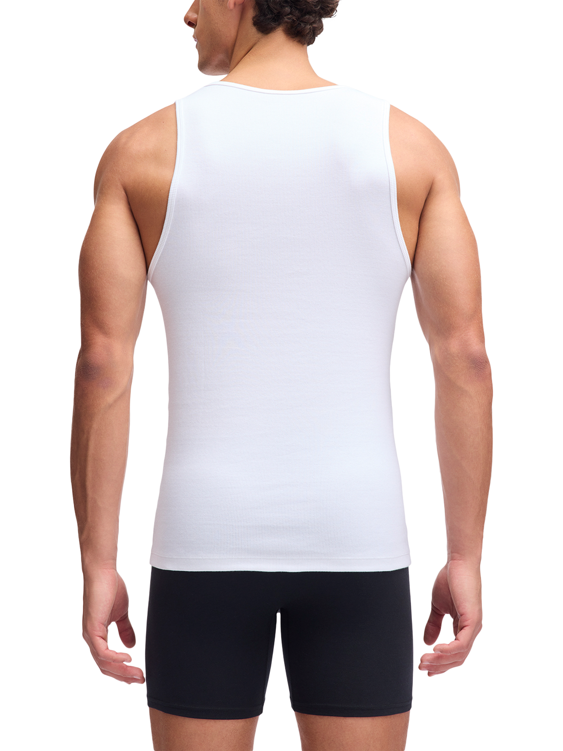Product image 2 of 4, which shows Under Armour Vests, Pack of 2, White White, S