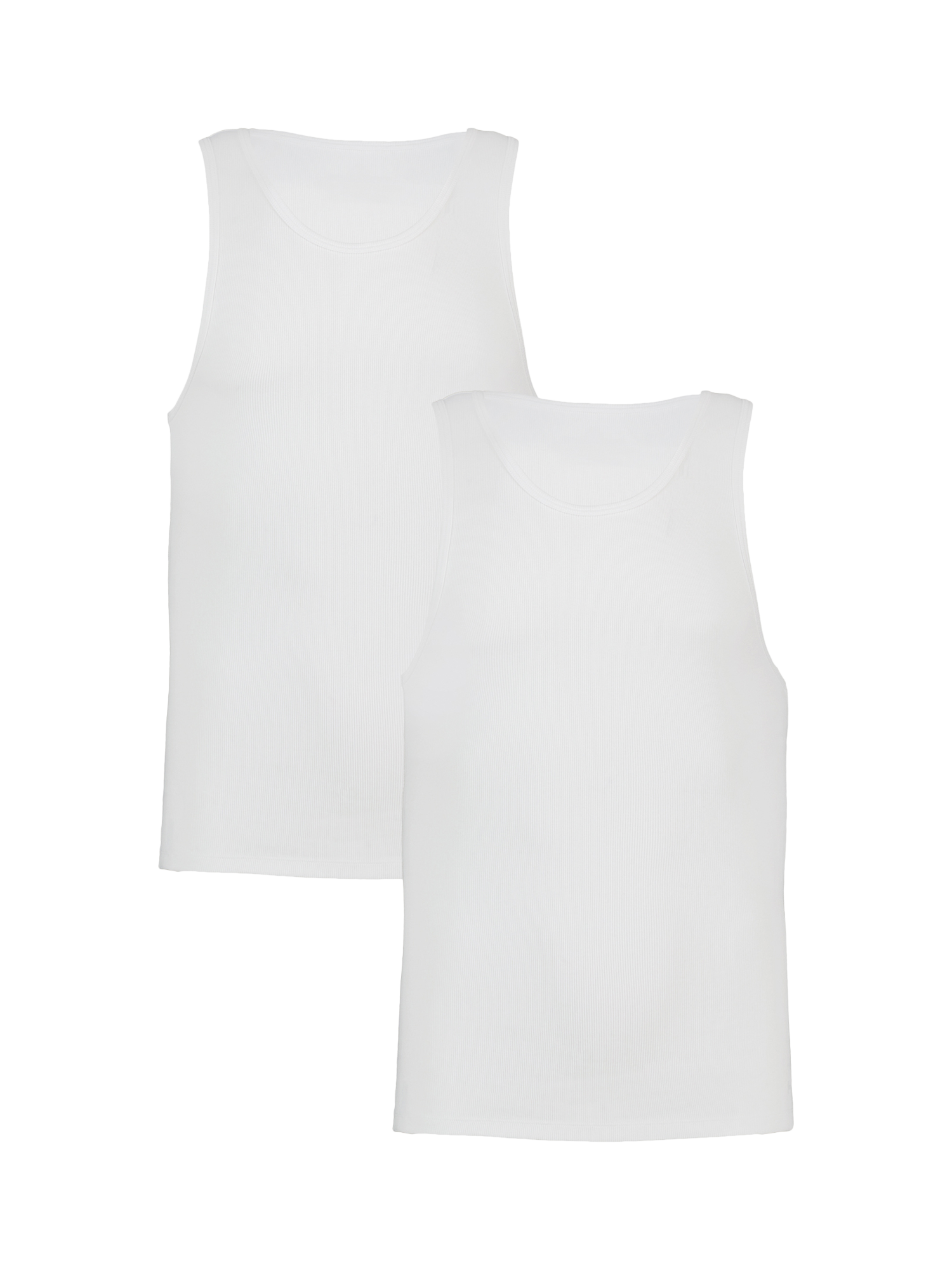 Product image 3 of 4, which shows Under Armour Vests, Pack of 2, White White, S
