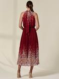 Jolie Moi Floral Halterneck Maxi Dress